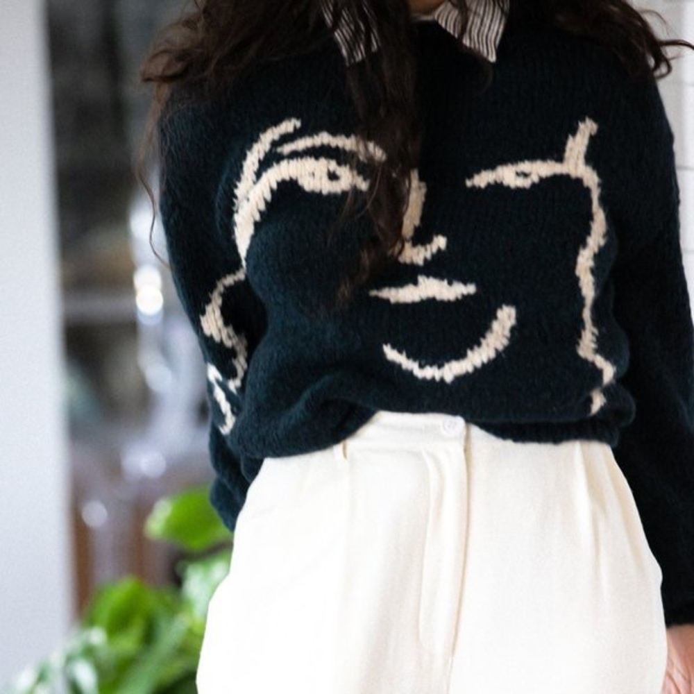 Paloma Wool Anita Sweater in Dark Green